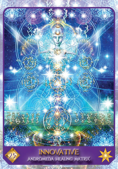 Celestial Frequencies Oracle Cards & Healing Activators Schiffer Publishing NEW