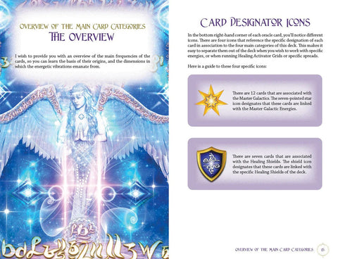 Celestial Frequencies Oracle Cards & Healing Activators Schiffer Publishing NEW