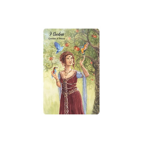 Celtic Goddess Oracle Cards Deck Gillian Kemp & Julia Cellini Cico Books NEW