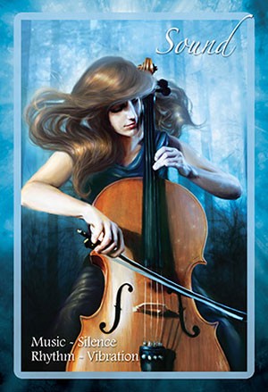 Chakra Insight Deck Cards Esoteric Fortune Telling Blue Angel