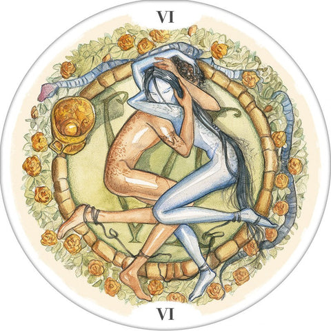 Circle of Life Tarot Deck 78 Round Cards by Lo Scarabeo New Sealed