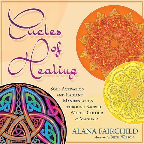 Circles of Healing Affirmation Cards Deck by Blue Angel 44-Card Oracle