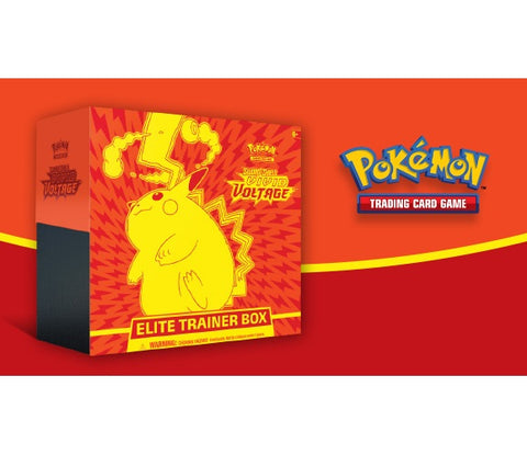 Pokemon TCG Vivid Voltage Elite Trainer Box Sword & Shield 8 Booster Packs
