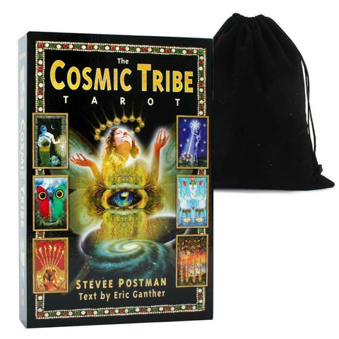 The Cosmic Tribe Tarot Card Deck by Stevee Postman Destiny Books New