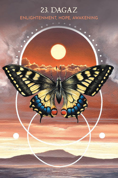 Animal Guide Rune Cards Blue Angel