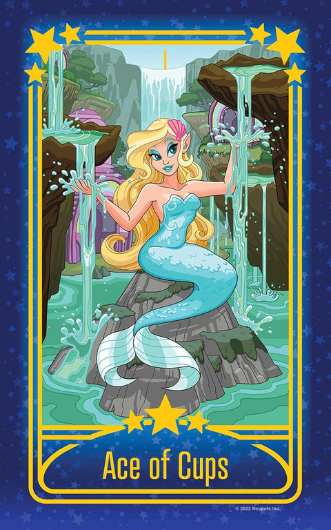 Neopets Official Tarot Deck Faerie Edition 78 Cards w/ Guidebook