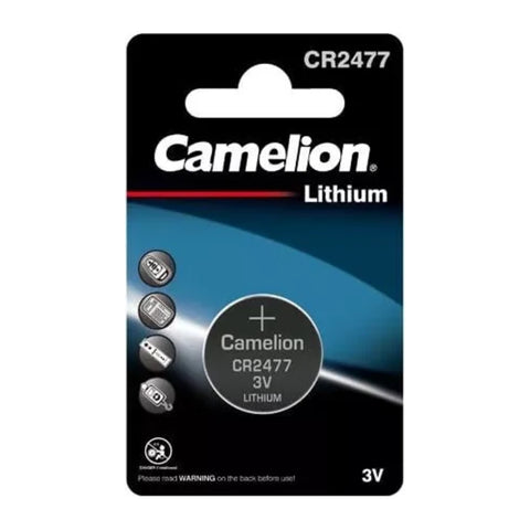 Camelion CR2477 3V Lithium Coin Cell Battery