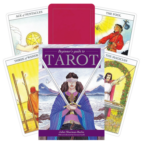 Beginner Tarot Cards Deck & Guide Book Set Sharman-Caselli US Games
