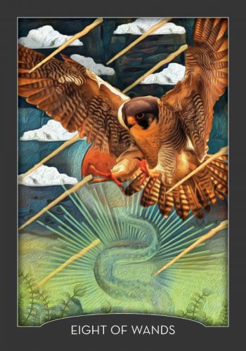 Guardian of the Night Tarot Deck & Signed Guidebook – Animal Spirit Cards