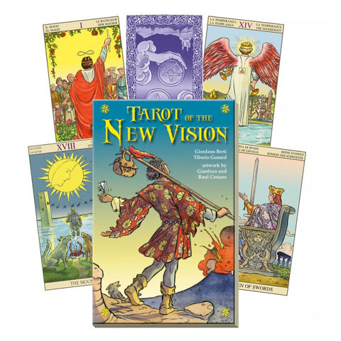 Tarot Of NEW Vision Cards Deck Book Box Set Cestaro Esoteric Lo Scarabeo NEW
