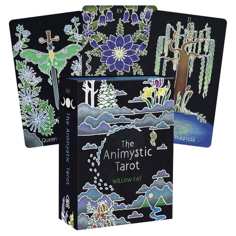 Animystic Tarot Deck 78 Cards & Guidebook Nature Magic by Red Feather