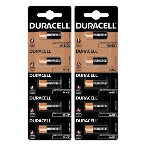 10x Duracell MN21 A23 12V Alkaline Batteries