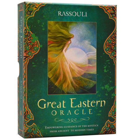 Great Eastern Oracle Cards Deck by Rassouli Blue Angel 44 Card Set