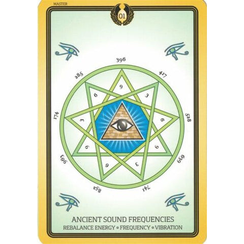 Sacred Geometry Healing Cards 49-Card Oracle Deck & Guidebook Schiffer