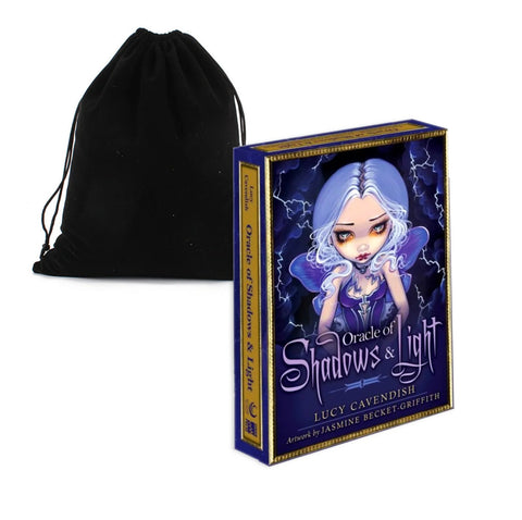 Oracle of Shadows and Light Tarot Oracle Cards Deck & Guidebook Set