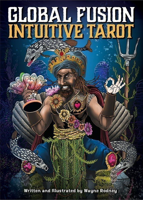 Global Fusion Intuitive Tarot Deck & Guidebook by Wayne Rodney US Games