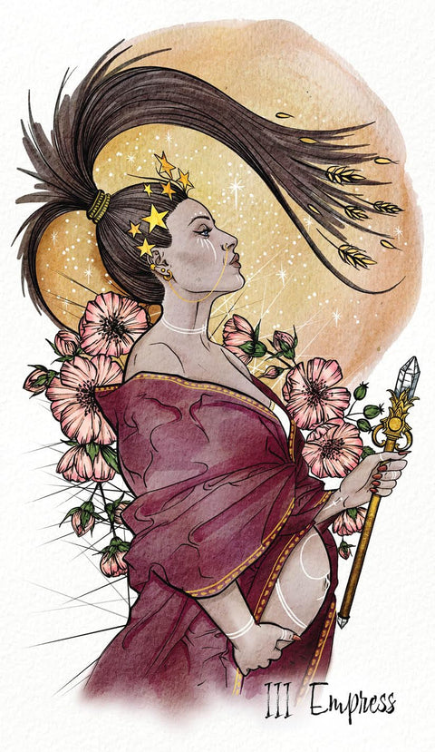 Athene Noctua Unfolding Path Tarot – Modern Rider–Waite with Magic & Diversity