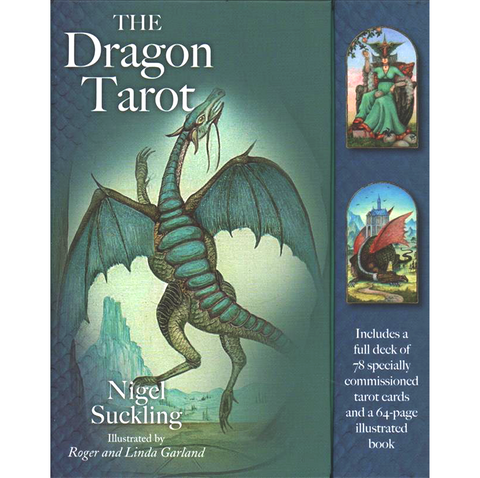 The Dragon Tarot Cards & Illustrated Book Cico Books Nigel Suckling Fantasy NEW