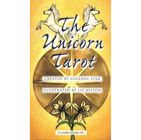 Unicorn Tarot Cards Deck Suzanne Star Liz Hilton Esoteric Telling US Games Ut78