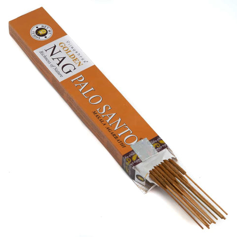 Golden Nag - Palo Santo Incense Vijayshree