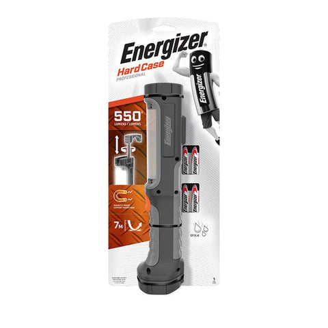 Energizer Hardcase Pro 550 Lumen LED Work Light Magnetic Hook IPX4