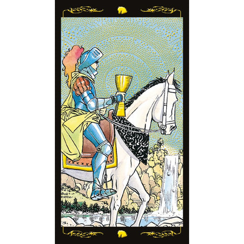 Golden Universal Tarot Deck 78 Cards Gold Foil Lo Scarabeo English