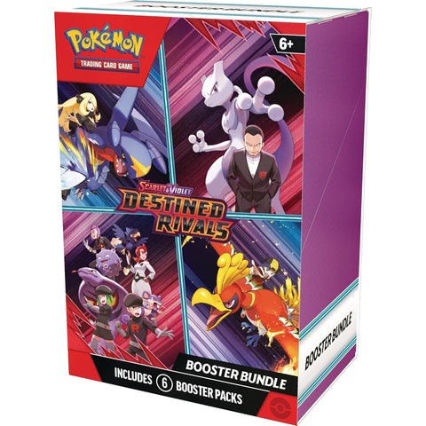 Pokemon TCG Scarlet & Violet Destined Rivals Booster Bundle 6 Packs