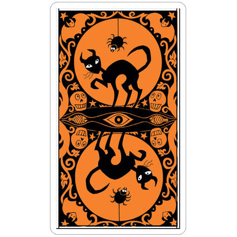 Halloween Tarot Deck in Tin by Kipling West 78 Cards US Games Systems