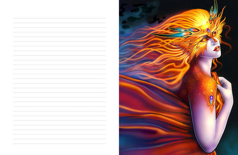 A Seeker’S Tale Journal Notebook Deluxe Blue Angel Ravynne Phelan 220-Page NEW