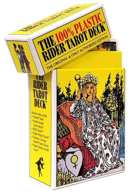 Rider Waite 100% Plastic Tarot Deck 78 Cards US Games Pamela Colman Smith