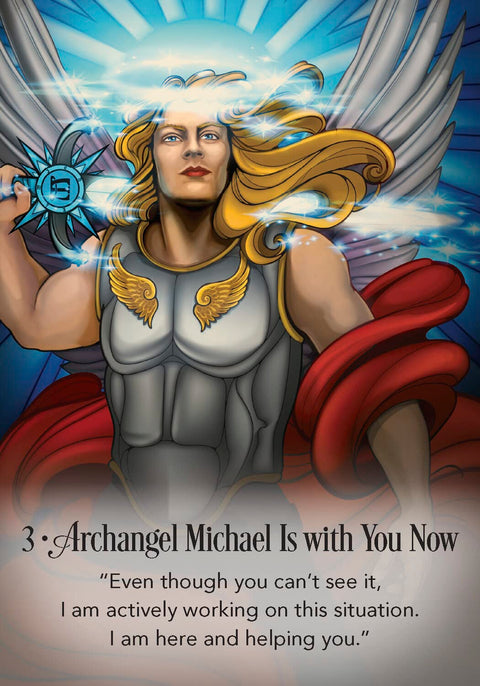 Archangel Michael Oracle Cards by Radleigh Valentine & Guidebook