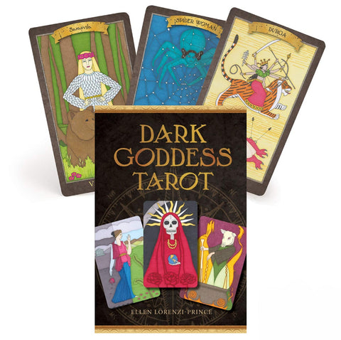 Dark Goddess Tarot Cards Set Deck Dark Schiffer Publishing Lorenzi Prince NEW