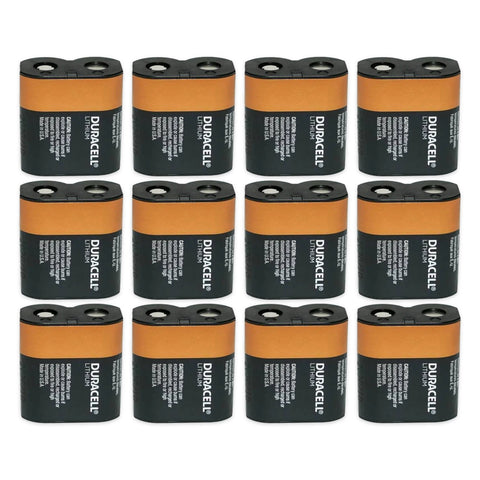 12x Duracell CR-P2 223 6V lithium batteries