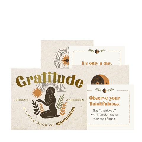 Gratitude A Little Deck Of Appreciation Cards Deck Positive Thinking Rp108