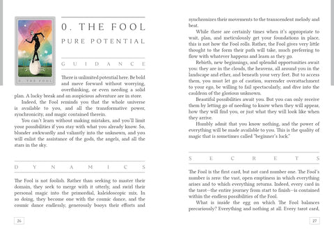The Tarot of Secrets Cards Blue Angel