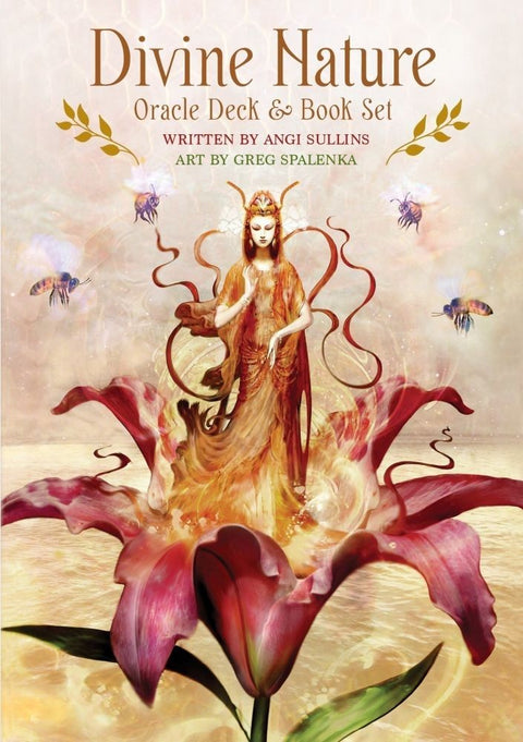Divine Nature Oracle Cards Deck & Guidebook by Angi Sullins US Games