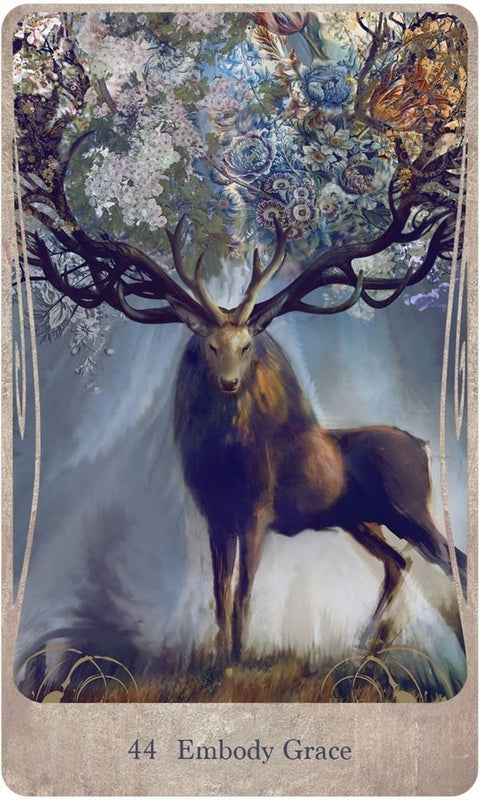 Divine Nature Oracle Cards Deck & Guidebook by Angi Sullins US Games