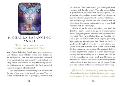 Angel Oracle Cards Deck by Debbie Malone Rockpool 36 Card Set Guidebook