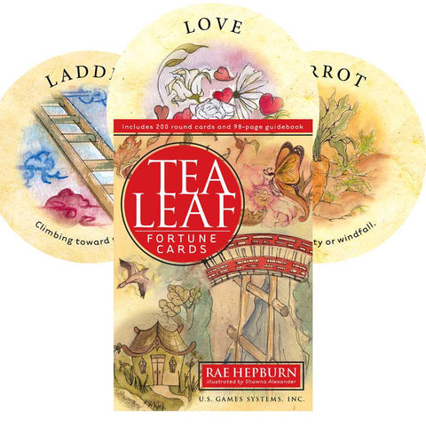 Tea Leaf Fortune Cards Deck Rae Hepburn Oracle with Guidebook US Games