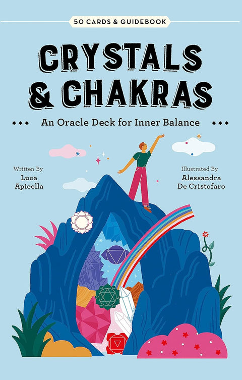 Crystals & Chakras Oracle Cards Deck For Inner Balance US Games Systems