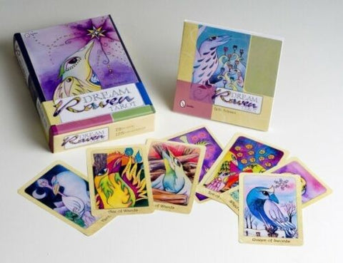 Dream Raven Tarot Cards Deck Book Set Beth Seilonen Schiffer Publishing Sp087