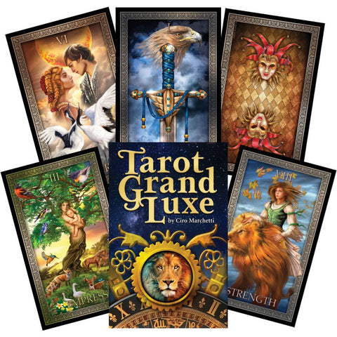 Tarot Grand Luxe Cards Deck US Games Systems Ciro Marchetti Esoteric Telling NEW