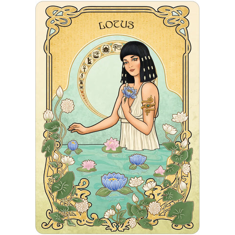 Flower Folklore Oracle Cards Deck & Guidebook 44 Cards by U.S. Games