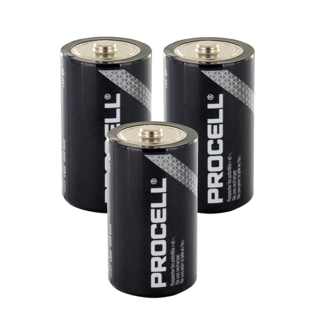 3x Duracell Procell D Alkaline Batteries 1.5V LR20 R20 MN1300