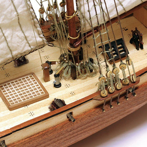 OcCre Albatros 1:100 Wooden Schooner Model Ship Kit 57cm