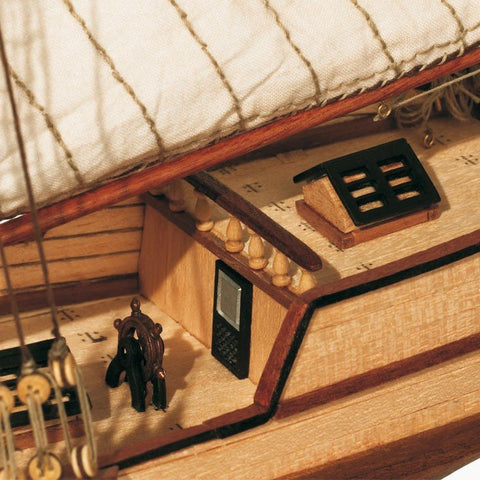 OcCre Albatros Two-Masted Schooner Model Ship Kit 1:100 + Paint Set