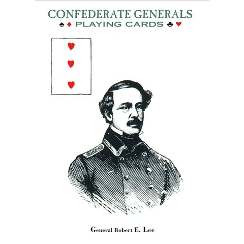 Civil War Confederate Generals Playing Cards Deck 54 Card US Games Systems