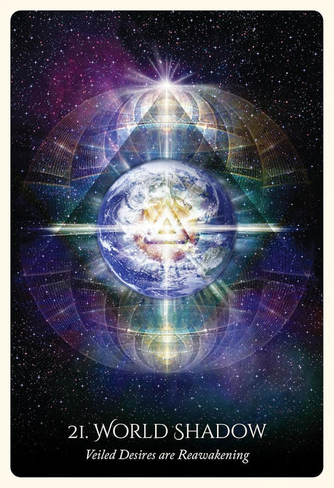 The Secret Language of Darkness Oracle Deck 45 Cards & Guidebook Blue Angel