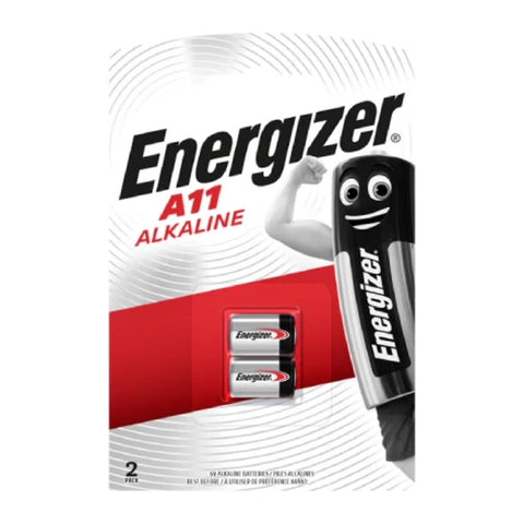 Energizer A11 6V Alkaline Batteries – original 2-pack blister