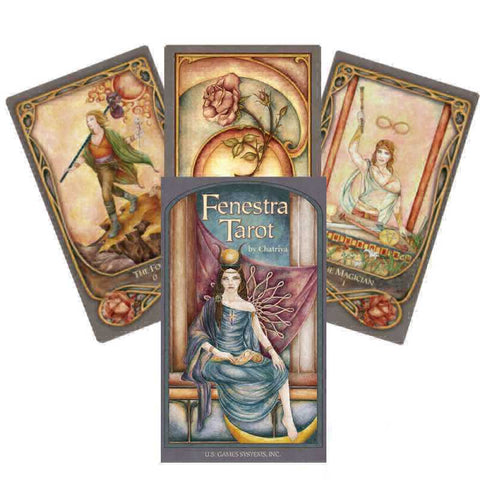 Fenestra Tarot Deck by Chatriya US Games 78 Card Set New Sealed